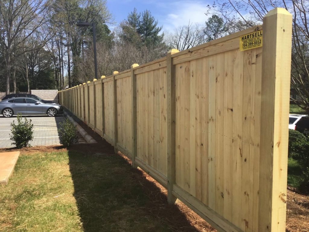 Custom Wood Privacy Fence