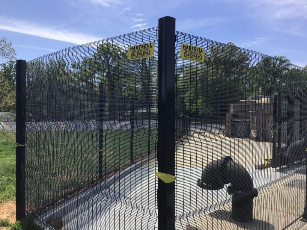 Custom Steel Security Fence